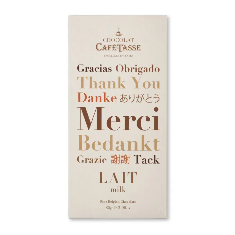 MERCI Box Milk Chocolate – Belgian Chocolate Gift Box – photo 3