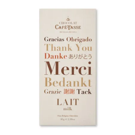 MERCI Box Milk Chocolate – Belgian Chocolate Gift Box – photo 3