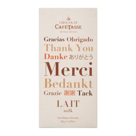 Milk chocolate family bar THANK YOU edition