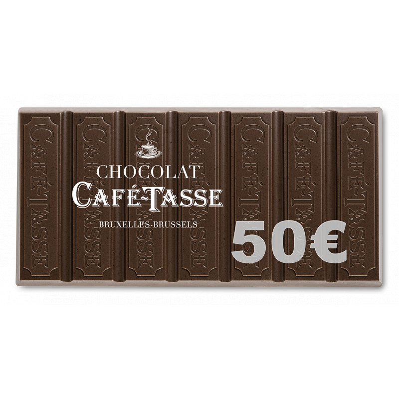 Café-Tasse gift card - 50€