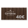 Café-Tasse cadeau kaartje - 40€