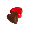 Réglette 6 cœurs chocolat au lait praliné noisettes croustillant 76 g – photo 3