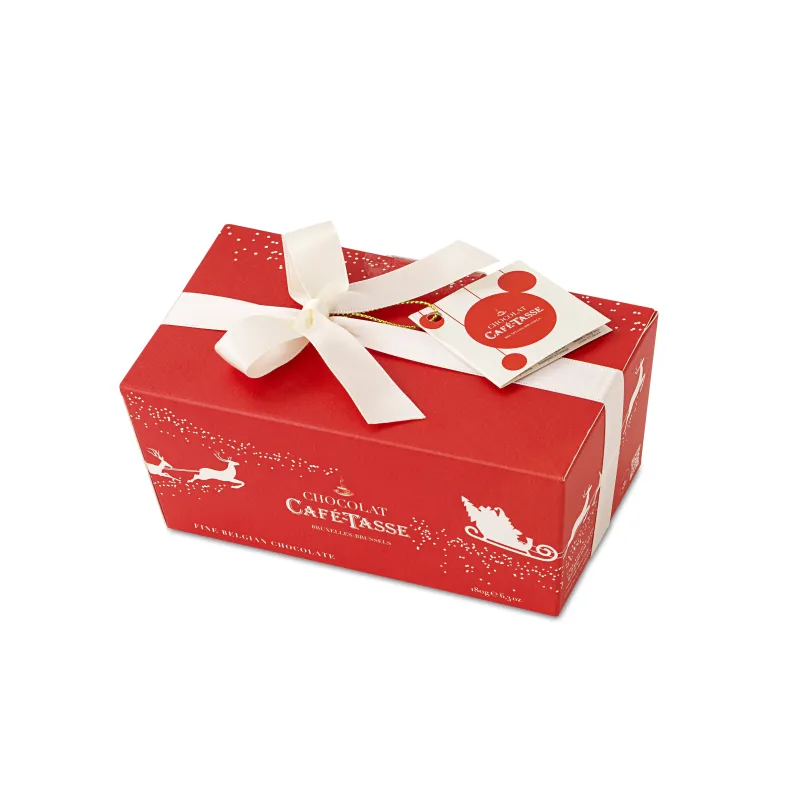 Ballotin de Noël – 14 pralines belges assorties 175 g