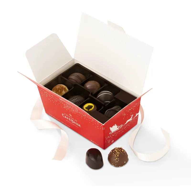 Kerstballotin – 14 geassorteerde Belgische pralines 175 g – foto 3