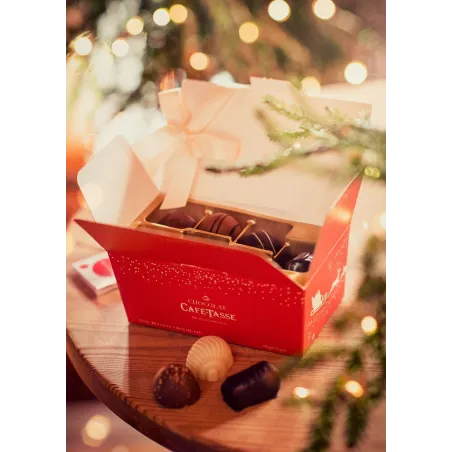 Kerstballotin – 14 geassorteerde Belgische pralines 175 g – foto 2