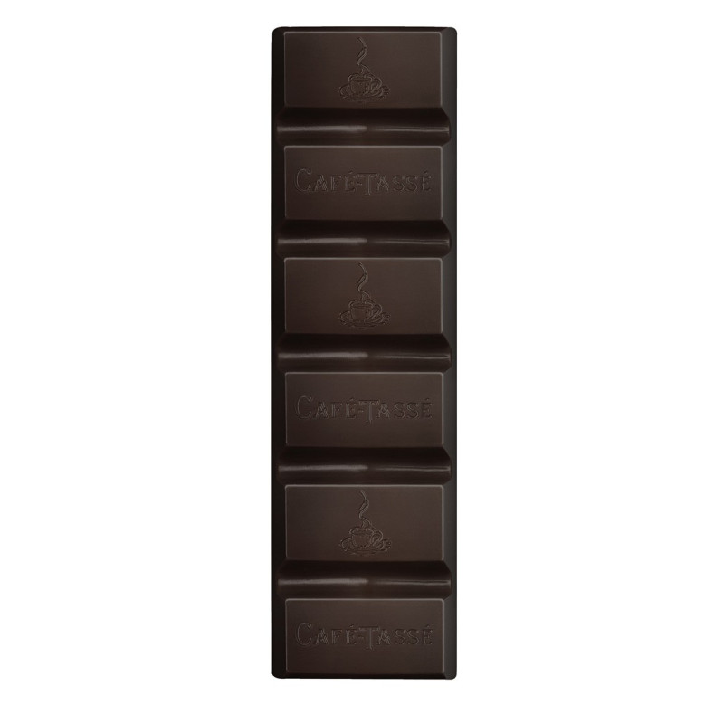 Pure chocolade reep gevulled met caramel & zout