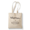 Katoenen tas Café-Tasse „Miamm…”