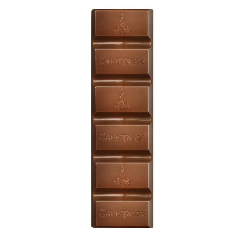 Milk chocolate bar with a Salted Caramel filling