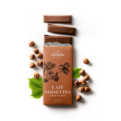 Melk chocolade hazelnoten 38 %