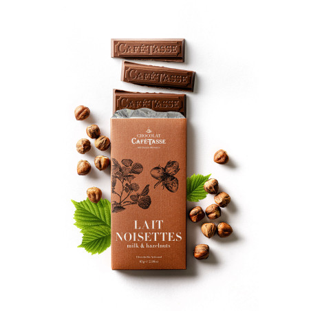 Chocolat Lait Noisettes 38%
