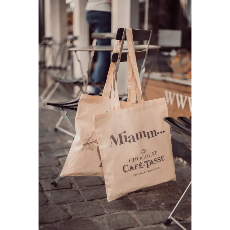Katoenen tas Café-Tasse „Miamm…”