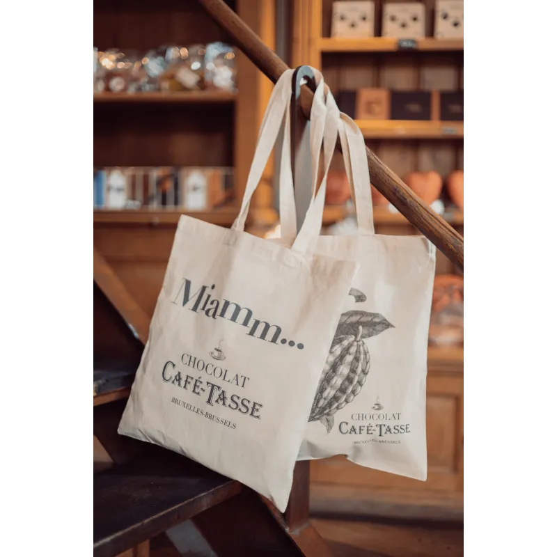 Sac en coton Café-Tasse « Miamm… »