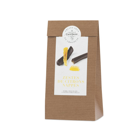 Citronnettes enrobées de chocolat Noir