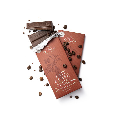 MiLk chocolade & Ethiopische koffie 38%