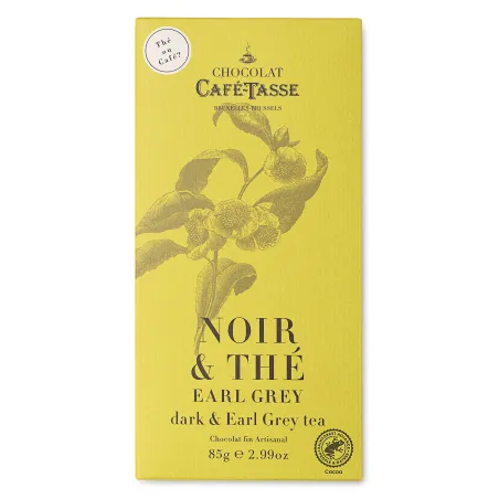 Tablet pure chocolade 60 % met Earl Grey-thee 85 g