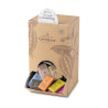 Display mini-tabletten Belgische chocolade 9 g – 1,5 kg, 16 smaken naar keuze