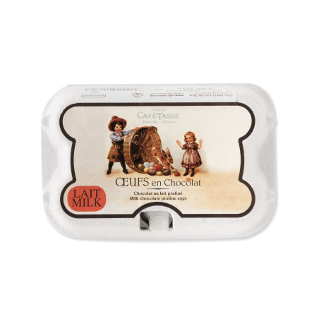 Praliné milk chocolade-eieren