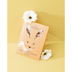 Boîte lapin Oeufs en chocolat au Lait fourrage Spéculoos
