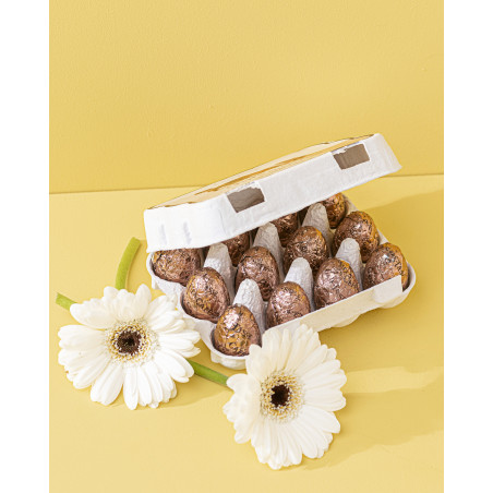 Eierdoos pure chocolade