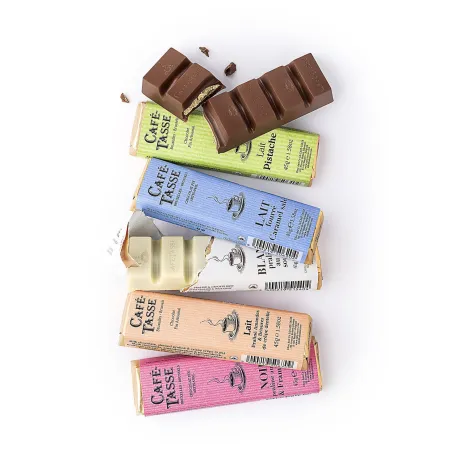 Assortment of 6 Belgian Chocolate Bars 45 g – 6 for the Price of 5 – photo 2