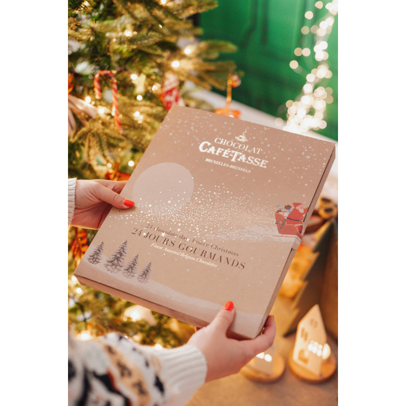 Advent Calendar with assorted chocolates