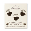 Chocolat noir ganache & lait fourré ganache & caramel salé & Edition Noël
