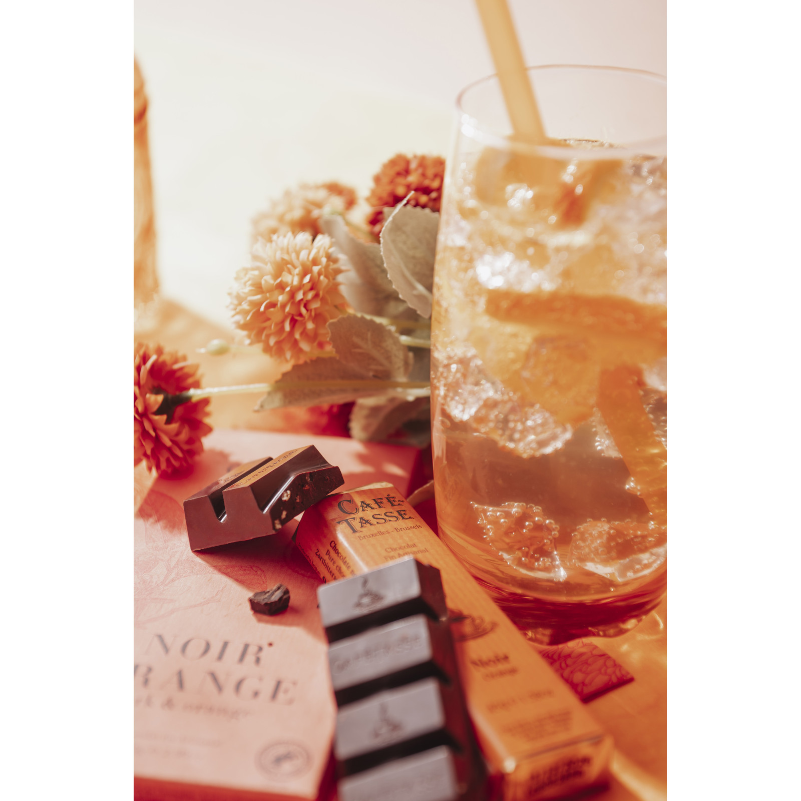 Dark Chocolate Bar with Orange Peel 45g