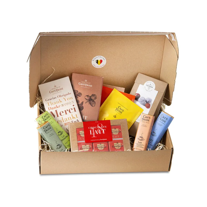 MERCI Box Milk Chocolate – Belgian Chocolate Gift Box
