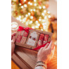 Kerstdoos Café-Tasse – Minitabletjes, speculaasrepen & hazelnoten – foto 2
