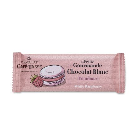 La Petite Gourmande White Chocolate Raspberry 25g