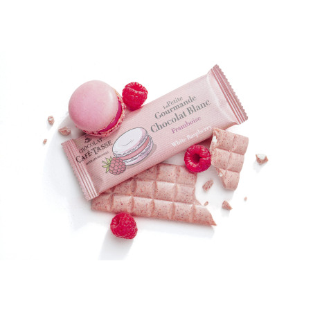 La Petite Gourmande Blanc Framboise 25g