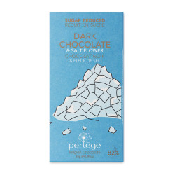Perlège Pure Chocolade Zeezout Stevia Reep 85g