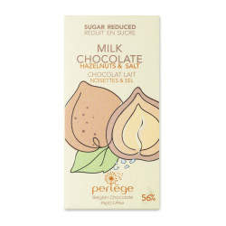 Perlège Chocolat Lait Noisettes Salées 85g