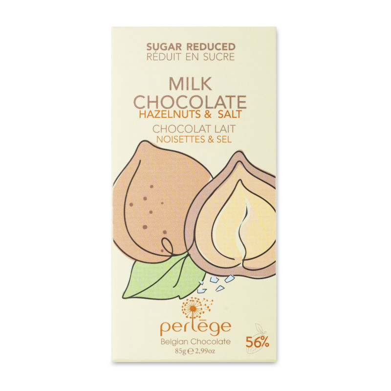 Perlège Chocolat Lait Noisettes Salées 85g