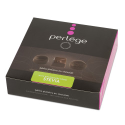 Perlège Petite Boîte de Pralines (Stevia)