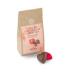 Kraft Bag Chocolate Praline Hearts - Mother's Day