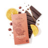 Tablette de chocolat noir fourrée praliné noisette & orange 95 g – photo 2