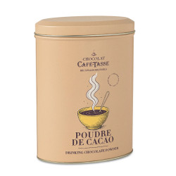 Blikken Doos Belgische Cacaopoeder - Café-Tasse