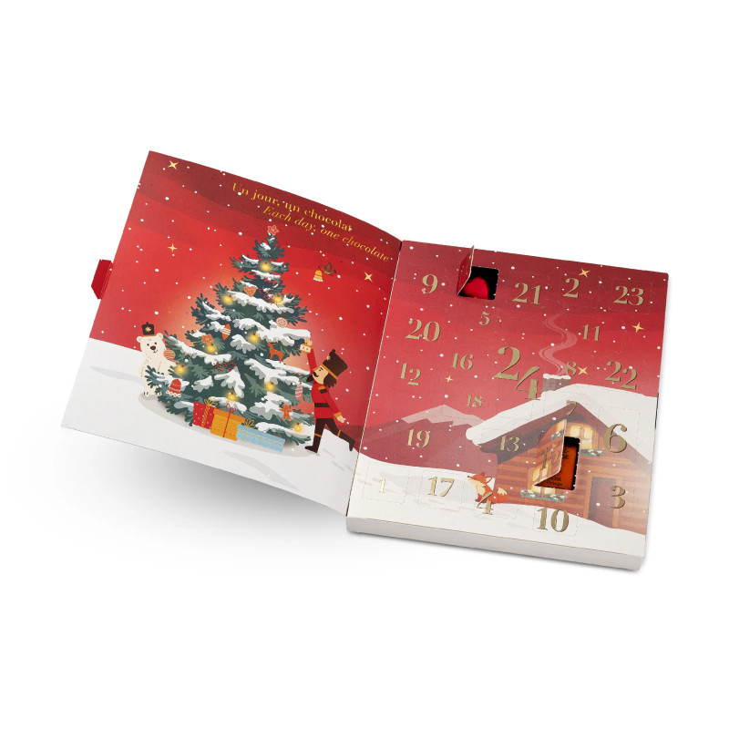 Advent Calendar with 24 assorted chocolates