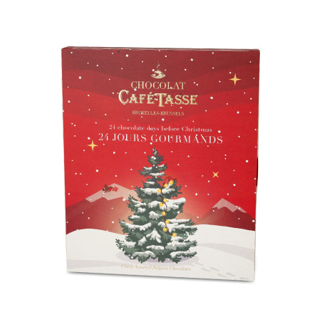 Advent Calendar with 24 assorted chocolates