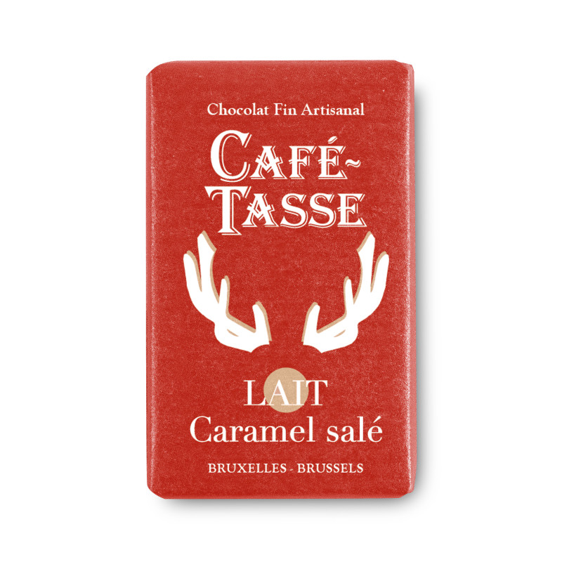 Pochette de Noël 12 mini-tablettes chocolat | Café-Tasse