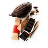 Barre de chocolat Noir 77% avec fèves de Cacao