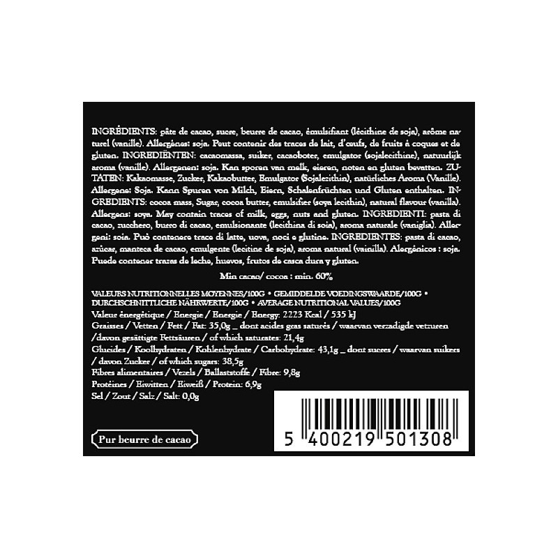 Coffee Set Dark chocolate, 36 neapolitans