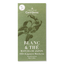 Witte chocolade en Japanse Matcha-thee 27%
