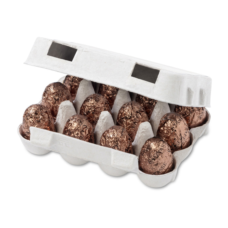 Eierdoos pure chocolade