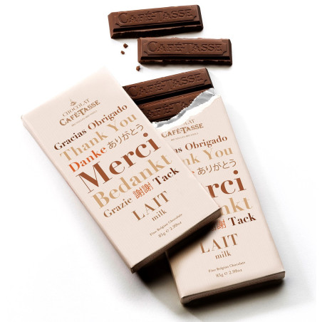 Milk chocolate family bar THANK YOU edition