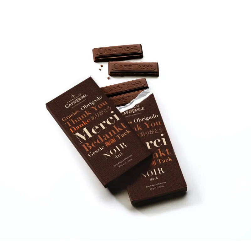 Dark Chocolate Bar 60% 85 g – THANK YOU Edition – photo 2