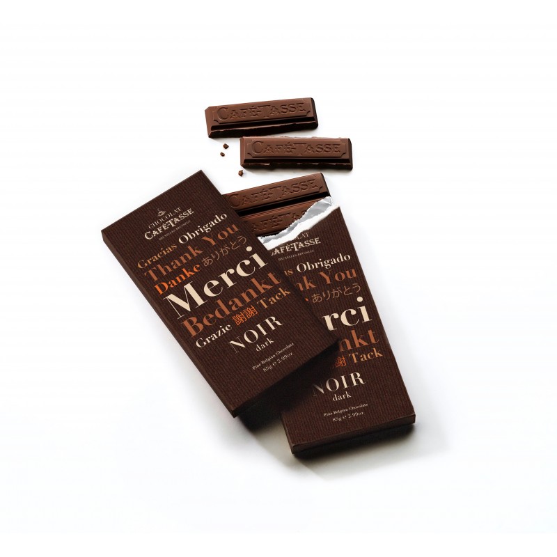Tablette de chocolat au Lait edition MERCI