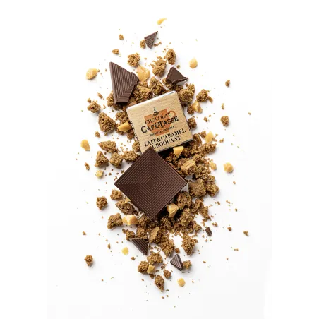 Reglet of 15 Milk Chocolate & Crunchy Caramel Neapolitans 75 g – photo 2