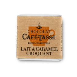 Pochette de 24 carrés de chocolats assortis